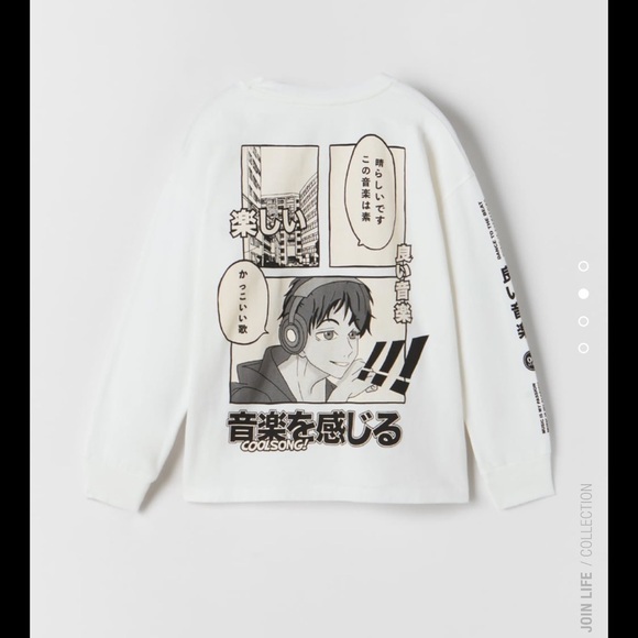 Zara Other - Zara Anime Shirt
